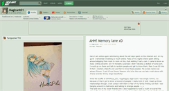 Desktop Screenshot of magicant01.deviantart.com