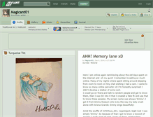 Tablet Screenshot of magicant01.deviantart.com