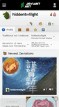 Mobile Screenshot of hiddentwilight.deviantart.com
