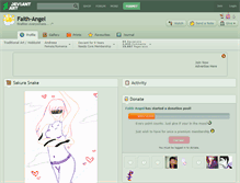 Tablet Screenshot of faith-angel.deviantart.com