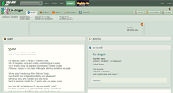 Desktop Screenshot of lol-dragon.deviantart.com