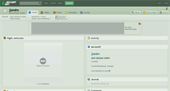 Desktop Screenshot of jjandre.deviantart.com