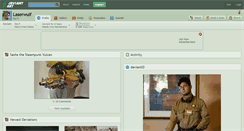 Desktop Screenshot of laserwulf.deviantart.com