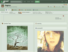 Tablet Screenshot of paigeion.deviantart.com