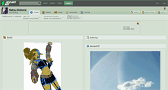 Desktop Screenshot of natsu-kotone.deviantart.com