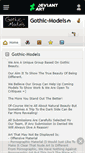 Mobile Screenshot of gothic-models.deviantart.com
