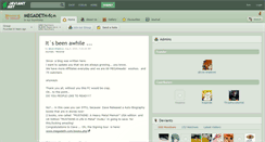 Desktop Screenshot of megadeth-fc.deviantart.com