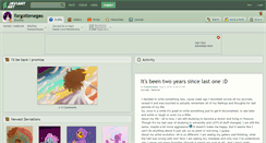 Desktop Screenshot of forgottenegao.deviantart.com