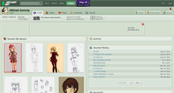 Desktop Screenshot of mikhail-somnia.deviantart.com
