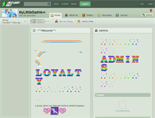 Tablet Screenshot of mylittledashie.deviantart.com