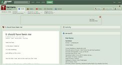 Desktop Screenshot of kat-kares.deviantart.com