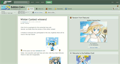 Desktop Screenshot of bubbles-club.deviantart.com