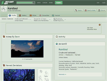 Tablet Screenshot of kurosoul.deviantart.com