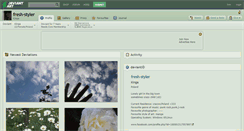 Desktop Screenshot of fresh-styler.deviantart.com