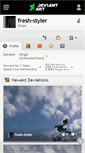 Mobile Screenshot of fresh-styler.deviantart.com