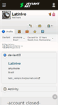Mobile Screenshot of latinive.deviantart.com