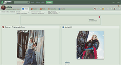 Desktop Screenshot of elliria.deviantart.com