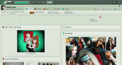 Desktop Screenshot of konin-san.deviantart.com