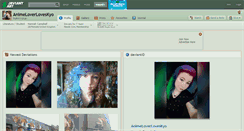 Desktop Screenshot of animeloverloveskyo.deviantart.com