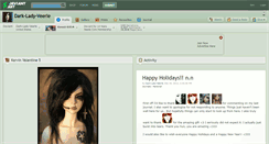 Desktop Screenshot of dark-lady-veerle.deviantart.com