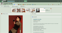 Desktop Screenshot of ambellina-carmilla.deviantart.com