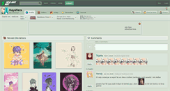 Desktop Screenshot of mayanara.deviantart.com
