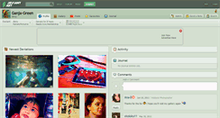 Desktop Screenshot of ganja-green.deviantart.com