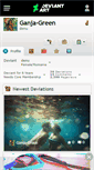 Mobile Screenshot of ganja-green.deviantart.com
