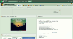 Desktop Screenshot of marshmallowcooki3.deviantart.com