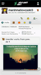 Mobile Screenshot of marshmallowcooki3.deviantart.com