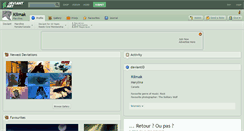 Desktop Screenshot of kilmak.deviantart.com