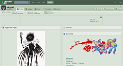 Desktop Screenshot of inkypad.deviantart.com