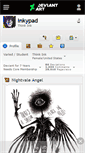 Mobile Screenshot of inkypad.deviantart.com
