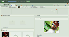 Desktop Screenshot of jaymi1217.deviantart.com