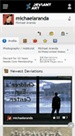 Mobile Screenshot of michaelaranda.deviantart.com