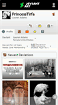 Mobile Screenshot of princesstirfa.deviantart.com