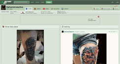 Desktop Screenshot of darkartscolective.deviantart.com