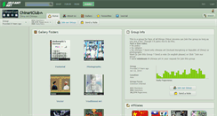 Desktop Screenshot of chinartclub.deviantart.com