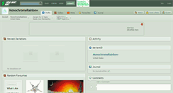 Desktop Screenshot of monochromerainbow.deviantart.com