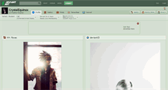 Desktop Screenshot of crystalequinox.deviantart.com