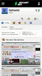 Mobile Screenshot of geheeld.deviantart.com