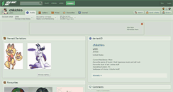 Desktop Screenshot of chikichiro.deviantart.com