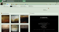 Desktop Screenshot of kvnvk.deviantart.com