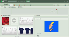 Desktop Screenshot of binoubi.deviantart.com