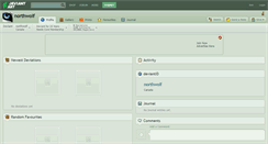 Desktop Screenshot of northwolf.deviantart.com