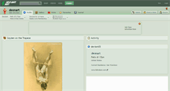 Desktop Screenshot of deonart.deviantart.com