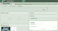 Desktop Screenshot of jessie-bo-bessy.deviantart.com