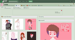 Desktop Screenshot of juuzje.deviantart.com