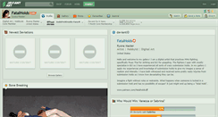 Desktop Screenshot of fatalholds.deviantart.com