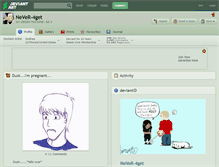 Tablet Screenshot of never-4get.deviantart.com